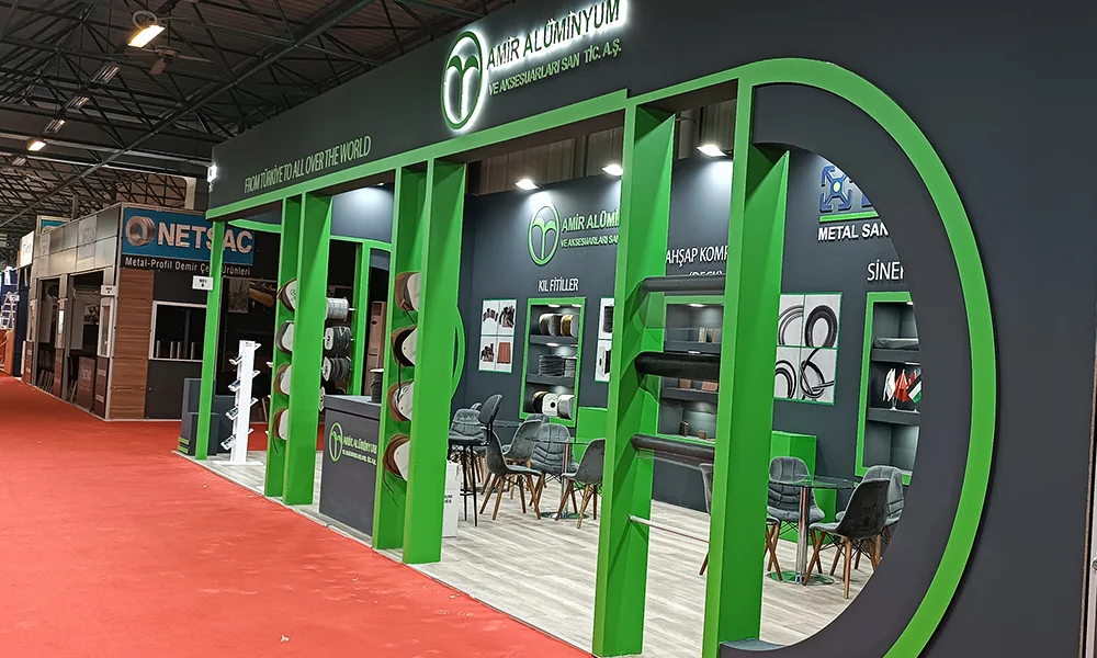 Amir Aluminium exhibition stand