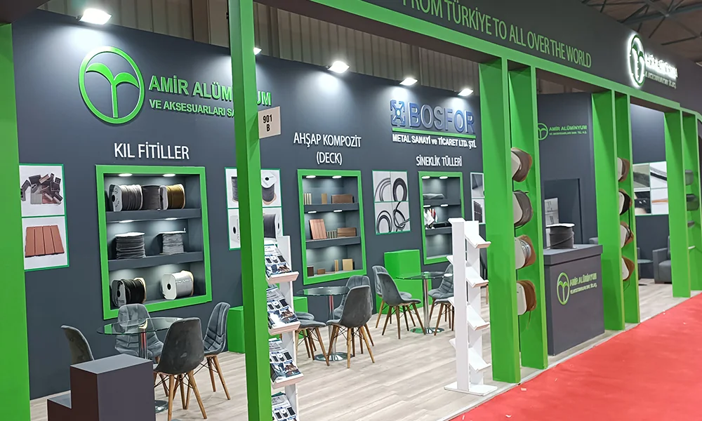 Amir Aluminium exhibition stand
