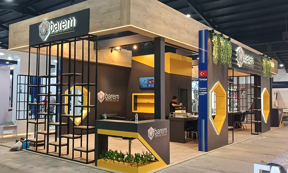 Barem Packaging exhibition stand at Iraq Agro Pack