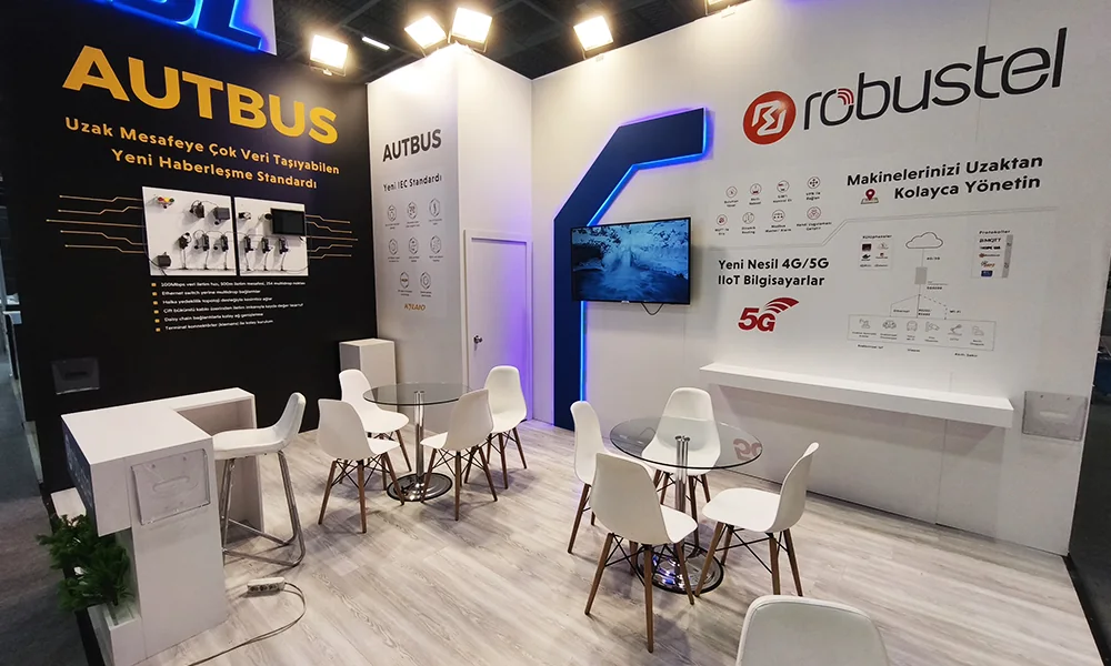 GSL Engineering exhibition stand