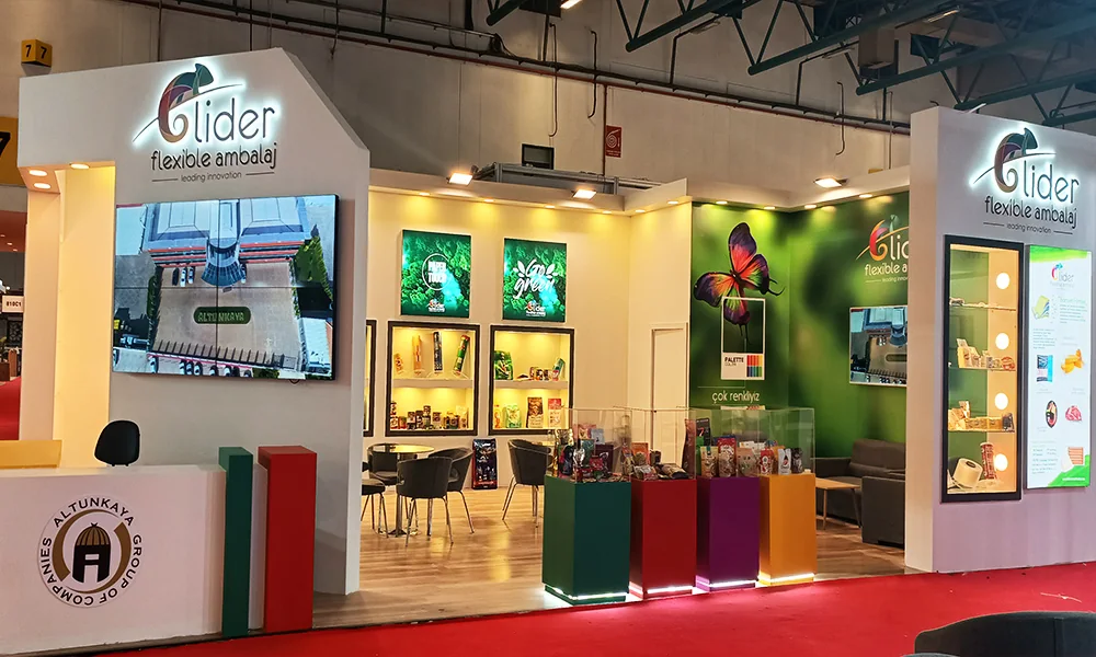 Lidersan Packaging exhibition stand