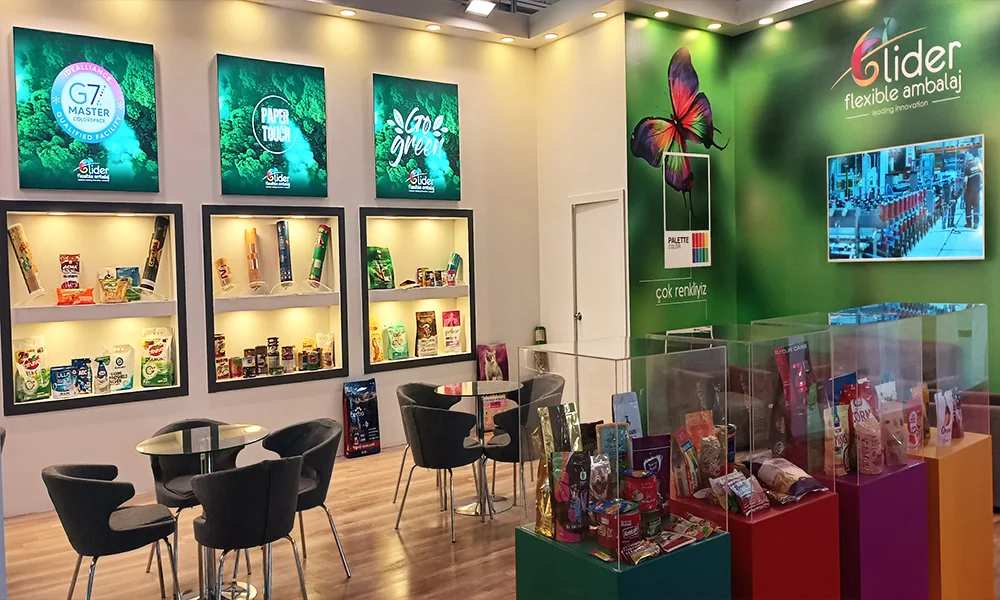 Lidersan Packaging exhibition stand