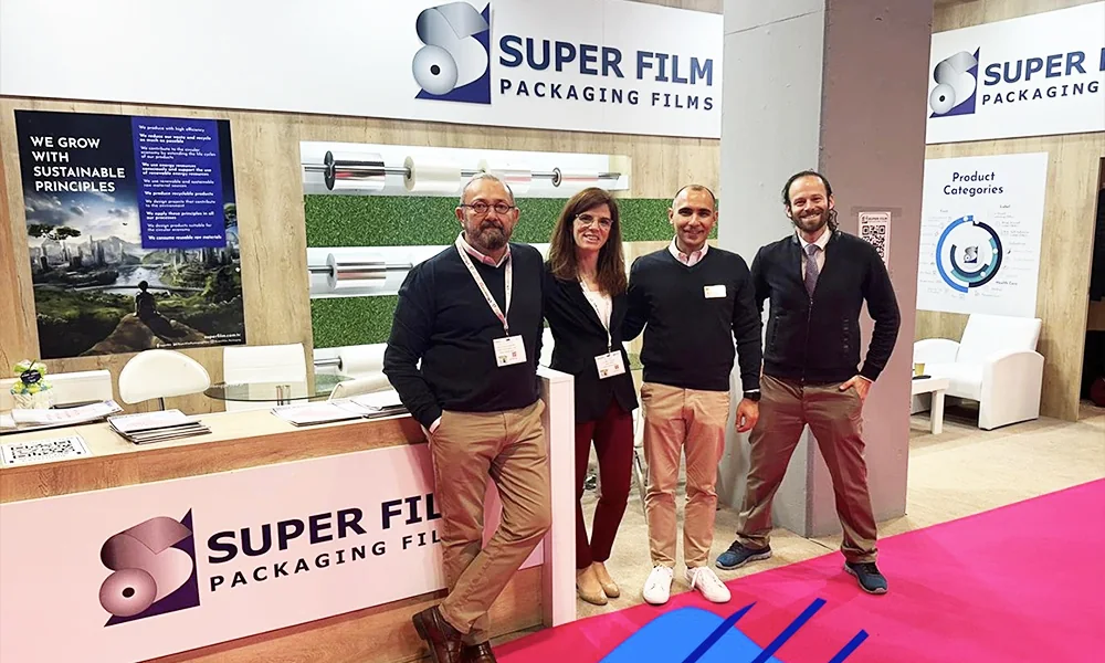 24 square metre Super Film exhibition stand at EMPACK Madrid